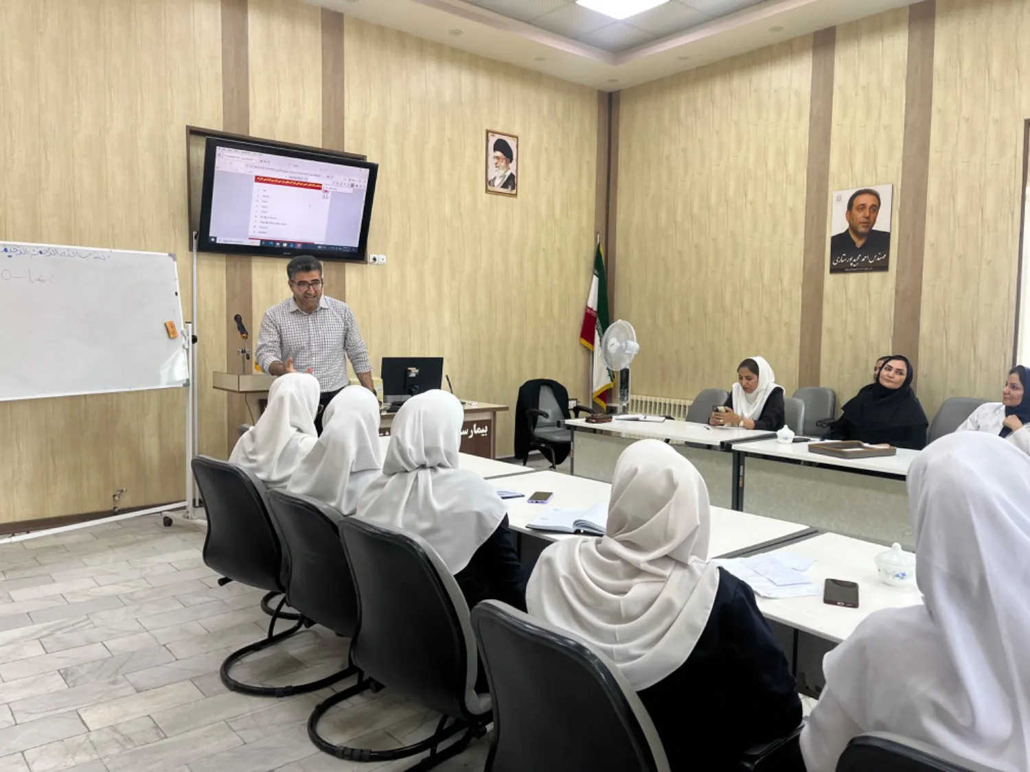 جلسه آموزشی "تفسیر گازهای خون شریانی"