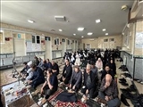 برگزاری مراسم زیارت عاشورا در سالروز سوم امام حسین (ع) در بیمارستان