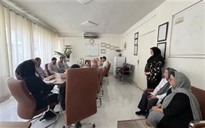 برگزاری جلسه موسسه خیریه بیمارستان شهید دکتر بهشتی مراغه